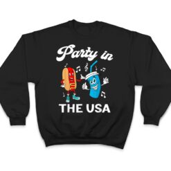 4th Of July For Hotdog Lover Party In The USA T Shirt - Dream Art Europa