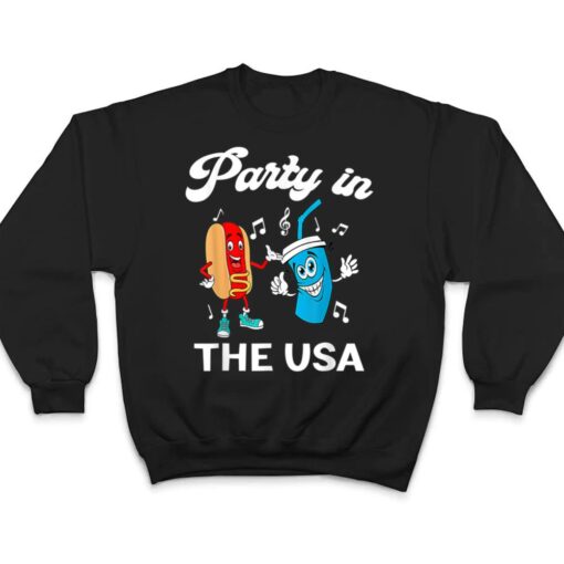 4th Of July  For Hotdog Lover Party In The USA T Shirt