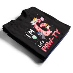 6th Birthday Shirt Girl Cat Kitten 6 Years Old Bday Party T Shirt - Dream Art Europa