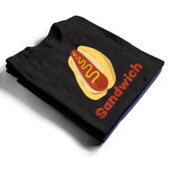 A Hot Dog is a Sandwich Funny Hotdog Novelty T Shirt - Dream Art Europa