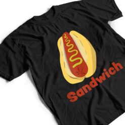 A Hot Dog is a Sandwich Funny Hotdog Novelty T Shirt - Dream Art Europa