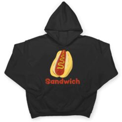 A Hot Dog is a Sandwich Funny Hotdog Novelty T Shirt - Dream Art Europa