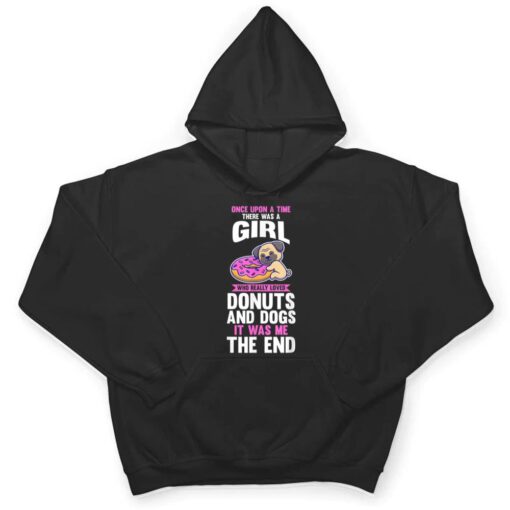 A girl who love dogs and donuts T Shirt