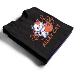 Alley Cat Bowling Team Humor Funny Bowler Cats Vintage T Shirt - Dream Art Europa