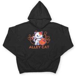 Alley Cat Bowling Team Humor Funny Bowler Cats Vintage T Shirt - Dream Art Europa