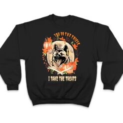 American Akita Dog Owner Halloween Pumpkin Humor Funny T Shirt - Dream Art Europa