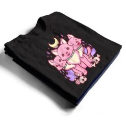 Anime Kawaii Pastel Goth Cute Creepy 3 Headed Dog T Shirt - Dream Art Europa