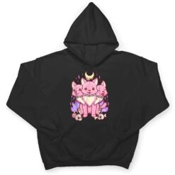 Anime Kawaii Pastel Goth Cute Creepy 3 Headed Dog T Shirt - Dream Art Europa