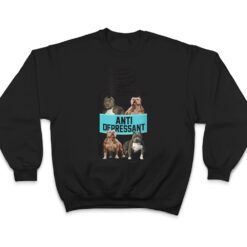 Antidepressants, Love Pitbull Smile, Dog Is Love T Shirt - Dream Art Europa