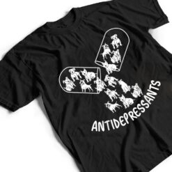 Antidepressants, Pitbull Dog Lovers, Funny Dog Owner T Shirt - Dream Art Europa