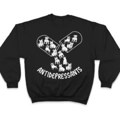 Antidepressants, Pitbull Dog Lovers, Funny Dog Owner T Shirt - Dream Art Europa