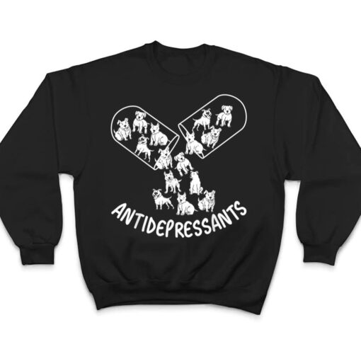 Antidepressants, Pitbull Dog Lovers, Funny Dog Owner T Shirt