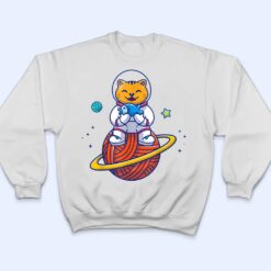 Astronaut Cat, Funny Cat Tee, Space Cat Tshirt, Cat Lover T Shirt - Dream Art Europa