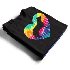 Australian Cattle Dog Heart With Tie dye Print Dog Mom Dad T Shirt - Dream Art Europa