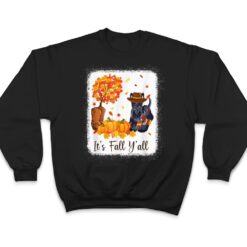 Autumn Scottish Terrier Scottie Dog Lover It's Fall Y'all T Shirt - Dream Art Europa