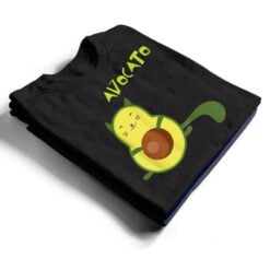 Avocato Funny Cute Cat Avocado Gift For Vegan T Shirt - Dream Art Europa