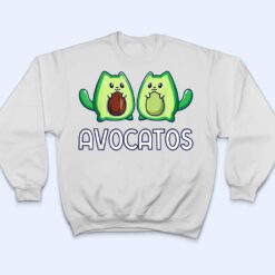 Avogato Avocado Cat Cat Vegan T Shirt - Dream Art Europa