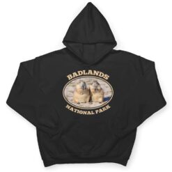 Badlands National Park Prairie Dogs South Dakota Souvenir T Shirt - Dream Art Europa