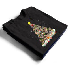 Basset Hound Dog Christmas Tree Lights Xmas Pajama Gifts T Shirt - Dream Art Europa