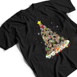 Basset Hound Dog Christmas Tree Lights Xmas Pajama Gifts T Shirt - Dream Art Europa