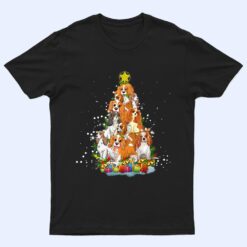 Basset Hound Dog Christmas Tree Ornaments Gifts decor Xmas T Shirt