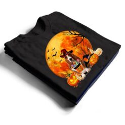 Basset Hound Dog Witch Pumpkin Halloween Costume T Shirt - Dream Art Europa