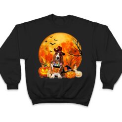 Basset Hound Dog Witch Pumpkin Halloween Costume T Shirt - Dream Art Europa