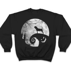 Beagle Dog And Moon Halloween Costume Dog Lover Funny Gifts T Shirt - Dream Art Europa