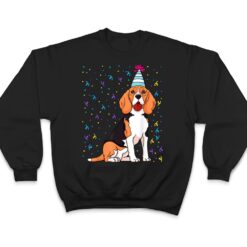 Beagle Dog Birthday Celebration Animal Bday Party Lover T Shirt - Dream Art Europa