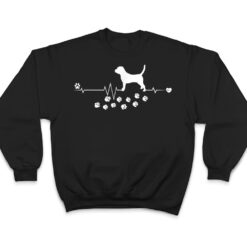 Beagle Dog Heartbeat Gift Dogs Breed T Shirt - Dream Art Europa