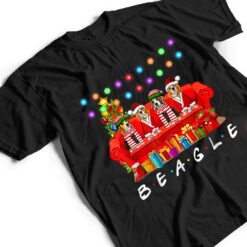 Beagle Dog Lights Christmas Matching Family T Shirt - Dream Art Europa