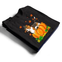 Beagle Happy Thanksgiving Dog Pumpkin Fall Autumn T Shirt - Dream Art Europa