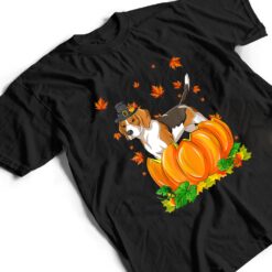 Beagle Happy Thanksgiving Dog Pumpkin Fall Autumn T Shirt - Dream Art Europa