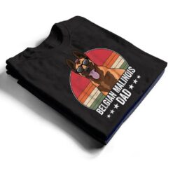 Belgian Malinois Dad Dog Sunset Retro Style T Shirt - Dream Art Europa