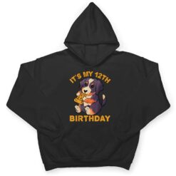 Bernese Mountain Dog Eating Pizza It's My 12th Birthday T Shirt - Dream Art Europa