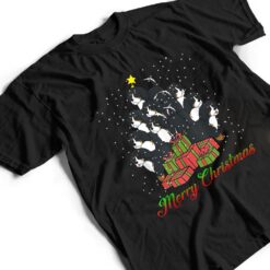 Bernese Mountain Dog Lover Matching Santa Christmas Tree Ver 1 T Shirt - Dream Art Europa