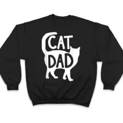 Best Cat Dad Christmas Men Kitty Papa Gift Daddy Fathers Day Ver 2 T Shirt - Dream Art Europa