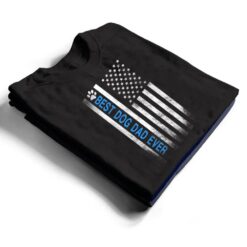 Best Dog Dad Ever American Flag Gift for Best Father T Shirt - Dream Art Europa