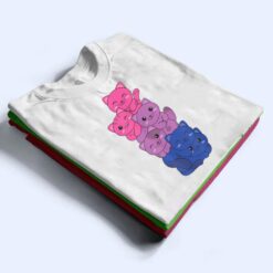 Bi Flag Pride LGBTQ Cats Bisexual cat T Shirt - Dream Art Europa