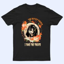 Black & Tan Coonhound Dog Owner Halloween Humor Funny T Shirt