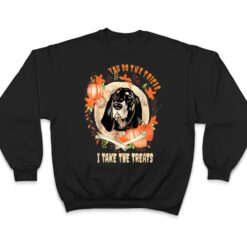 Black & Tan Coonhound Dog Owner Halloween Humor Funny T Shirt - Dream Art Europa