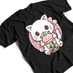 Boba Cat Boba Tea Bubble Tea Kawaii Anime Cat Kawaii Neko T Shirt - Dream Art Europa