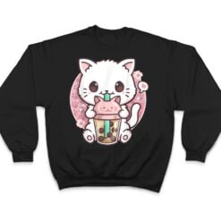 Boba Cat Boba Tea Bubble Tea Kawaii Anime Cat Kawaii Neko T Shirt - Dream Art Europa