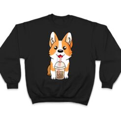 Boba Milk Tea Corgi Dog Puppy Lover Kawaii Japanese Anime T Shirt - Dream Art Europa