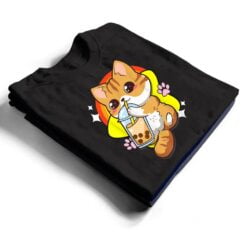 Boba Tea Bubble Tea Cat Anime Kawaii Neko Lover Japanese T Shirt - Dream Art Europa