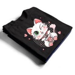 Boba Tea Cat Bubble Tea Cat Kawaii Anime Neko Girls T Shirt - Dream Art Europa