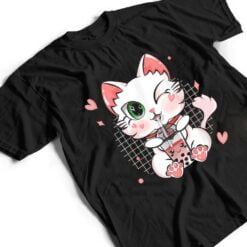 Boba Tea Cat Bubble Tea Cat Kawaii Anime Neko Girls T Shirt - Dream Art Europa