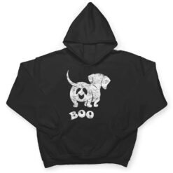 Boo Dachshund Spooky Dog Wiener Halloween Costume T Shirt - Dream Art Europa