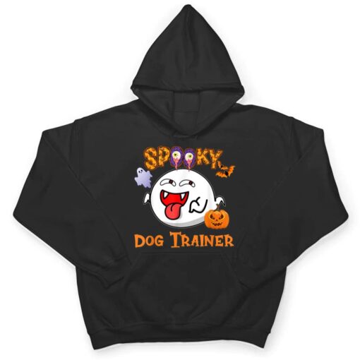 Boo Halloween Costume Spooky Dog Trainer T Shirt