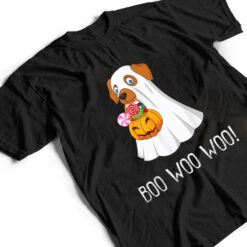 Boo Woo Woo Funny Cute Halloween Ghost Dog T Shirt - Dream Art Europa